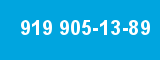 919 905-13-89 919 905-13-89
